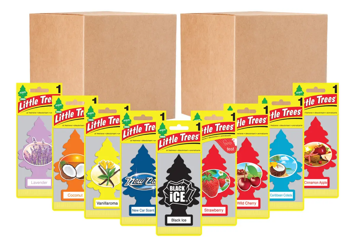Little Trees 2 Cajas 288 Pza - Varios Aromas