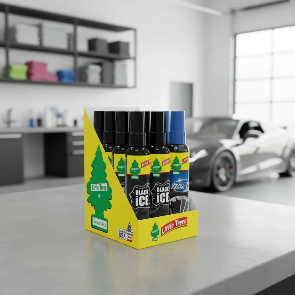 Aromatizantes En Spray Aroma Black Ice Y New Car 12 Piezas - Image 5