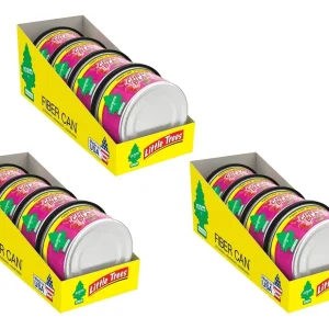 Little Trees Aromatizante Fiber Can - 12 Piezas Cherry Blast