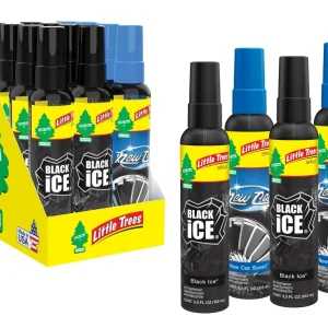 Aromatizantes En Spray Aroma Black Ice Y New Car 72 Piezas