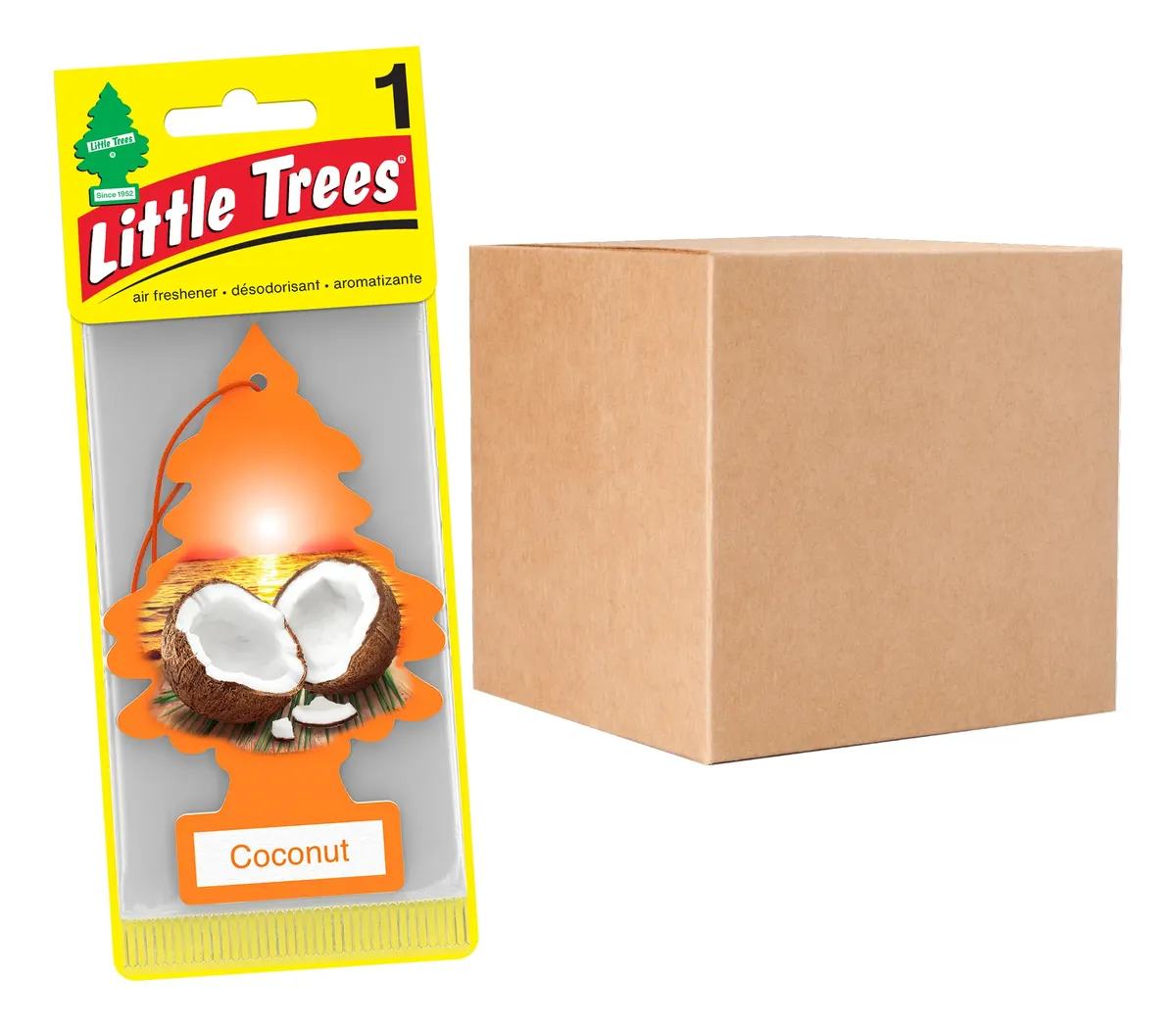 Little Trees Caja 144 Pza Aroma Coco