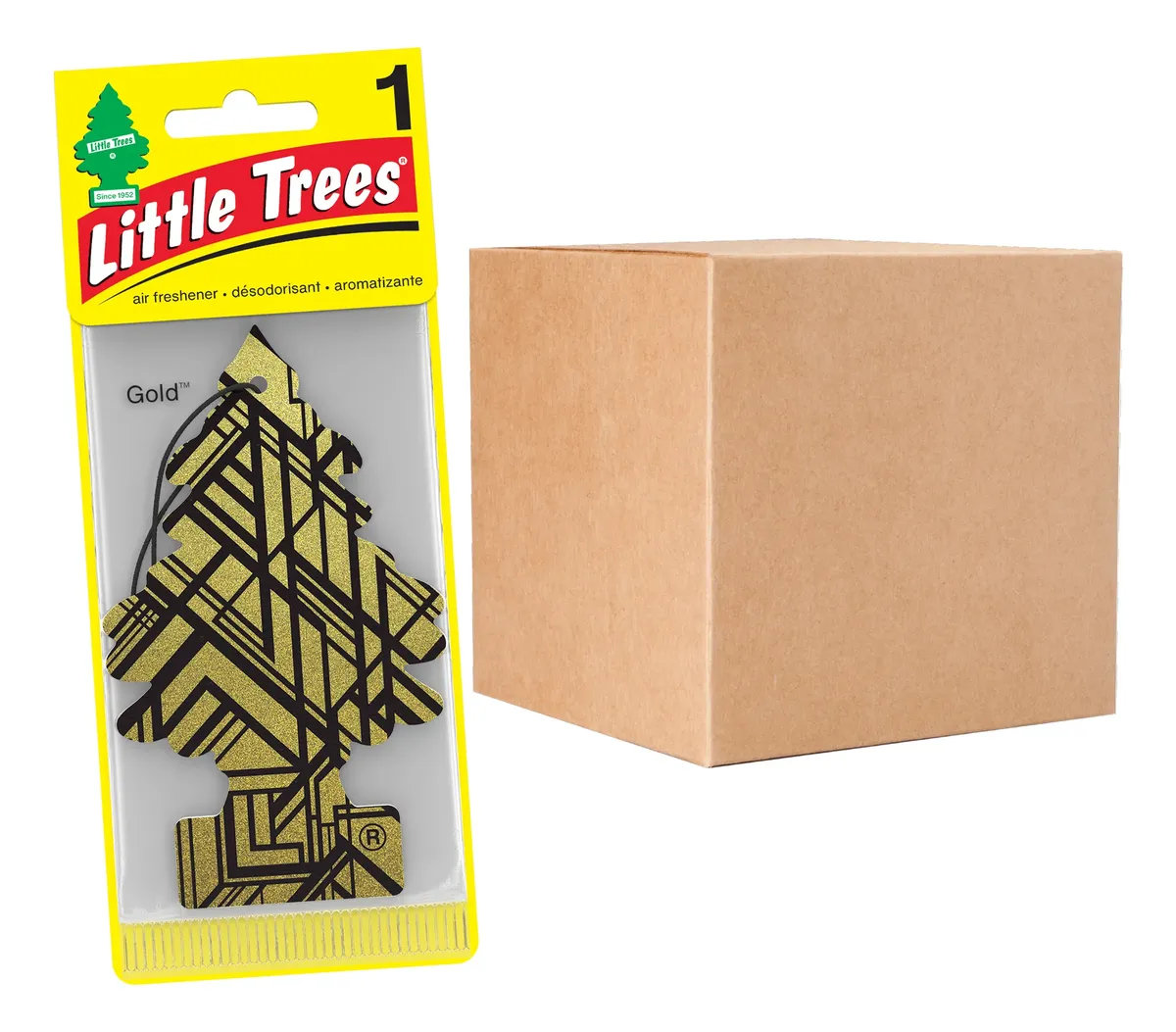 Little Trees Caja 144 Pza Aroma Gold