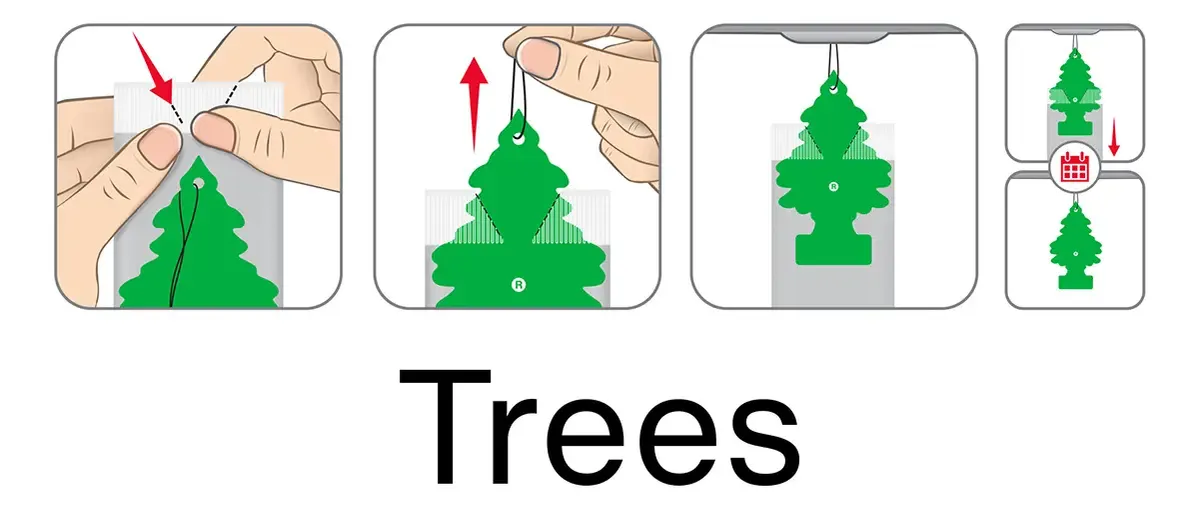 Little Trees 24 Pza Varios Aromas - Image 2