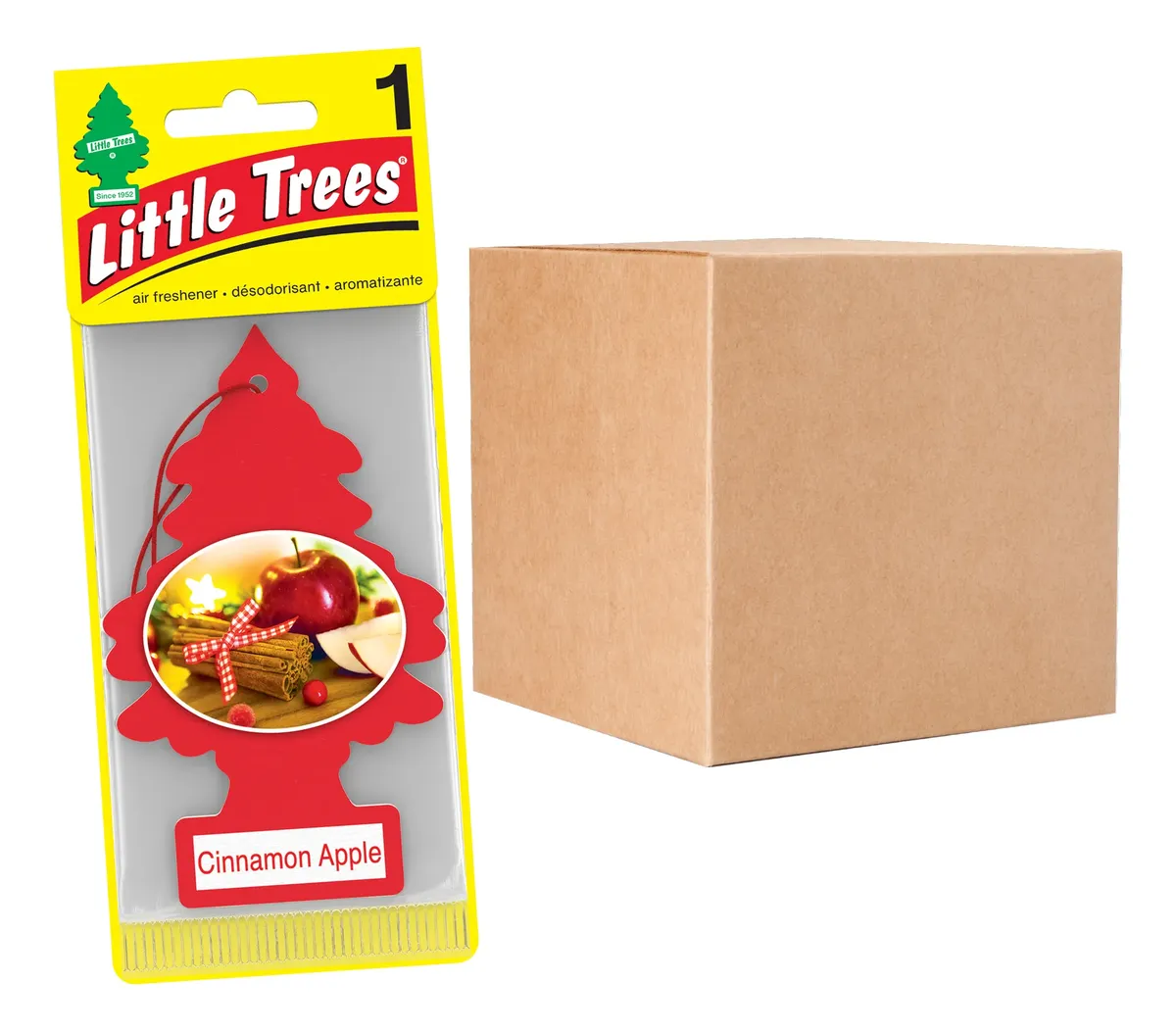 Little Trees Caja 144 Pza Aroma Manzana Canela