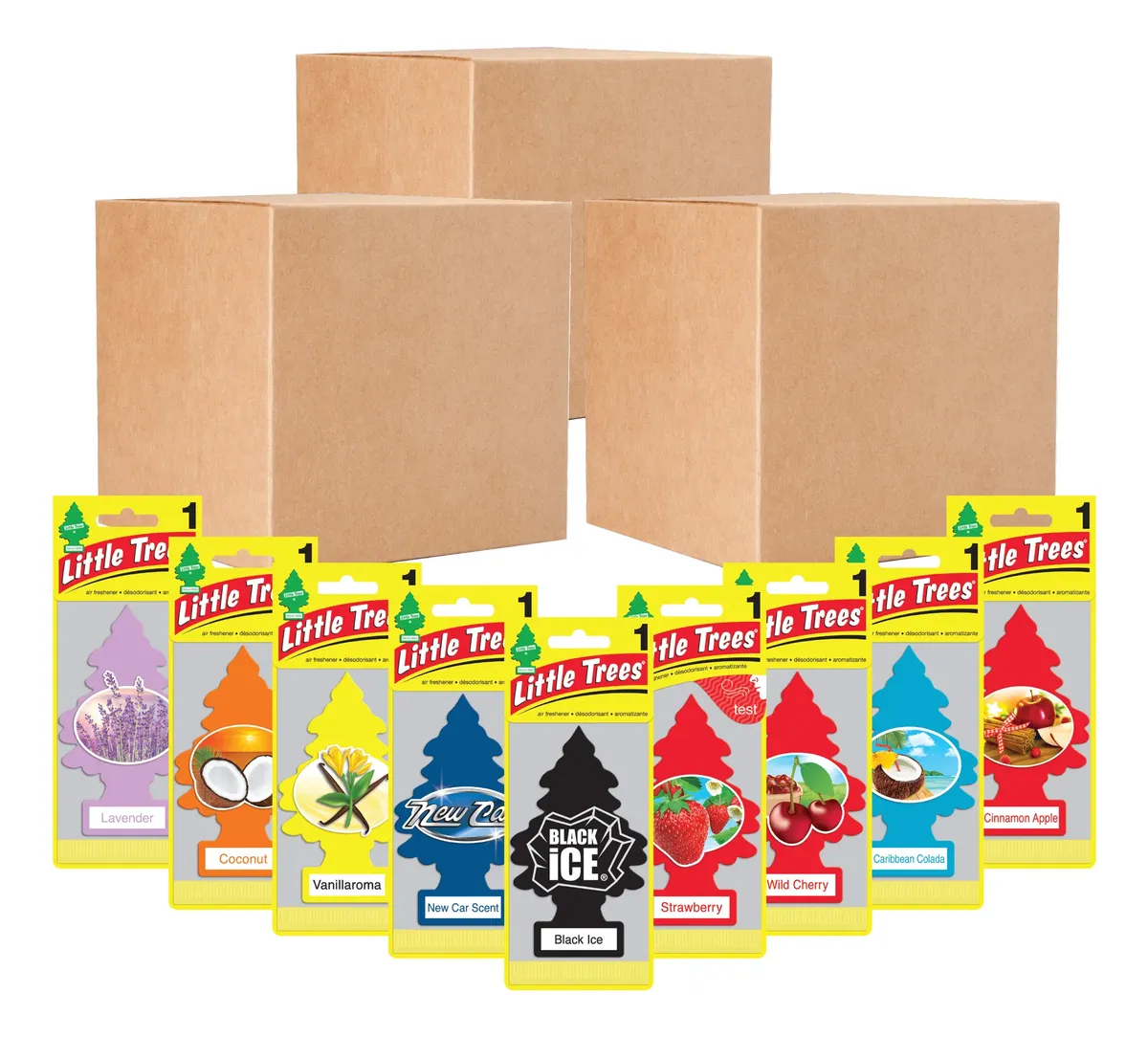 Little Trees Caja 432 Piezas Varios Aromas