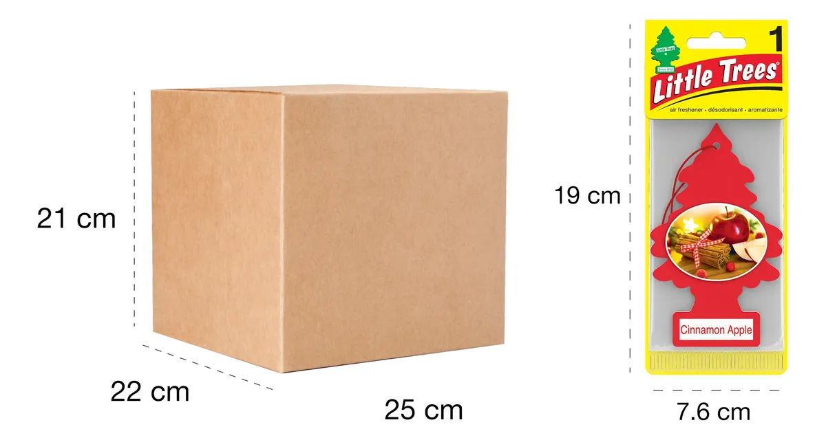 Little Trees Caja 144 Pza Aroma Manzana Canela - Image 3
